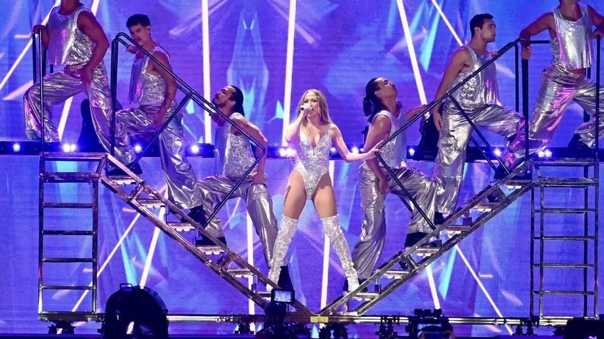 Jennifer Lopez hace historia en Pontevedra.