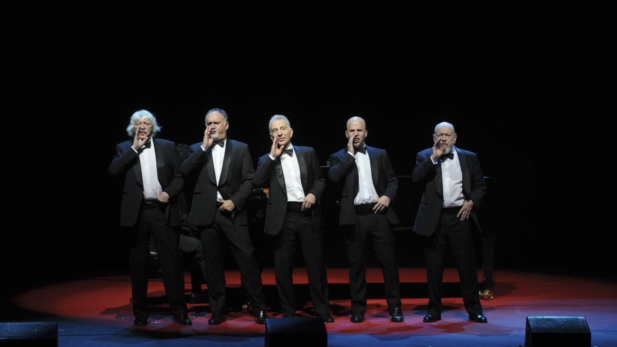El grupo argentino, en uno de sus espectáculos.