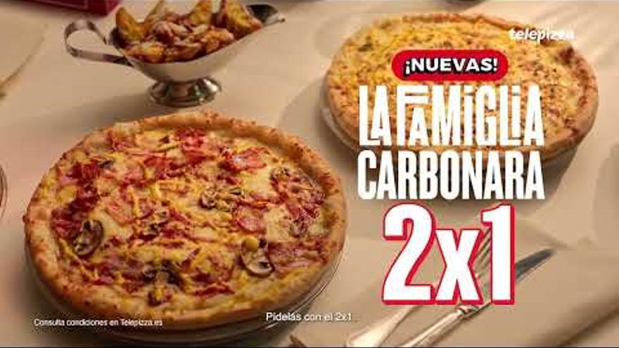 Telepizza reafirma el seu lideratge i torna a apostar per la innovació amb les seves noves carbonares premium