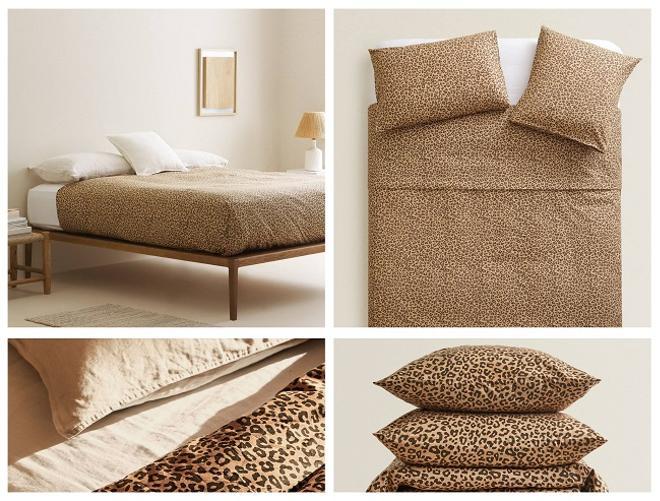 Ropa de cama ‘Leopardo’ de Zara Home