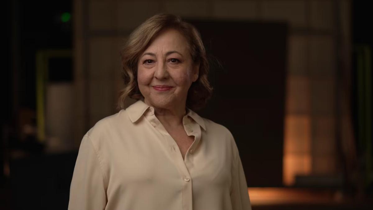 Carmen Machi en el avance de la serie 'Celeste'.
