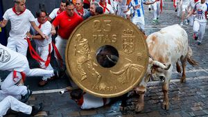 La moneda de San Fermín que cuesta 27 veces más de lo que vale
