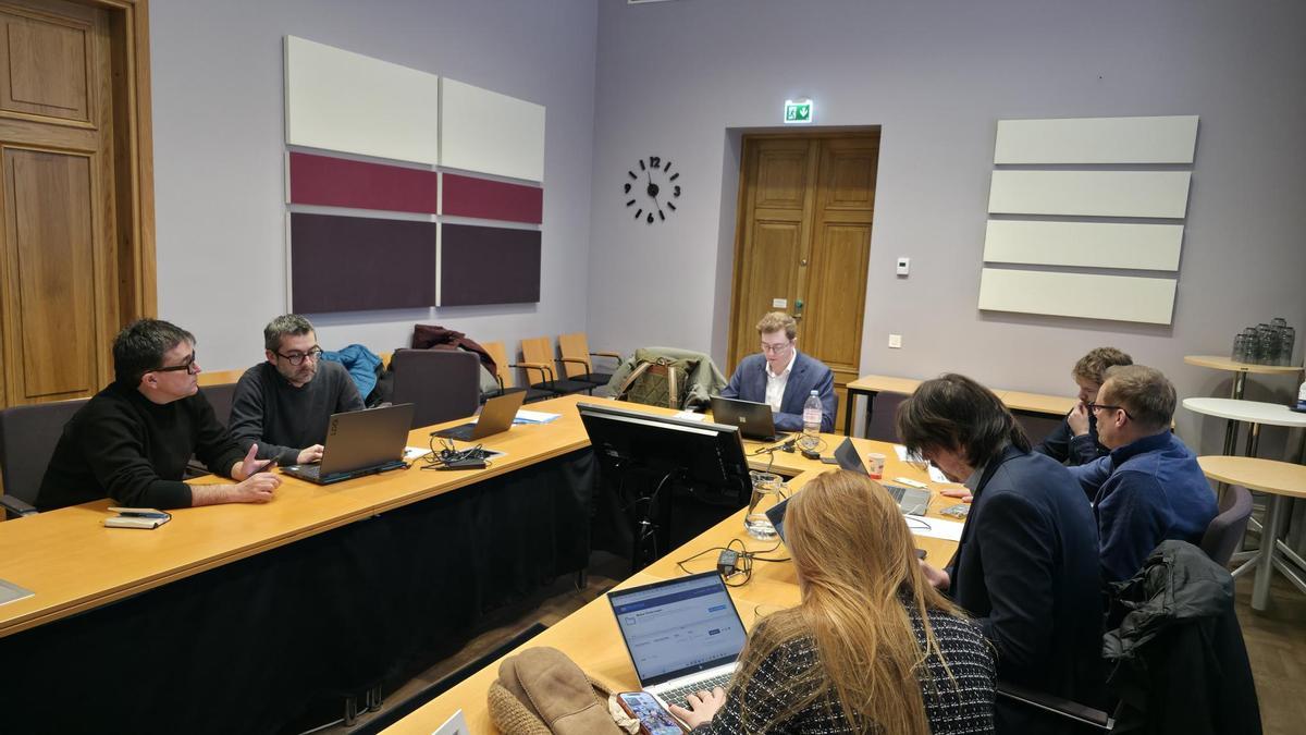 Manuel Campa en la reunión del JETSKIR