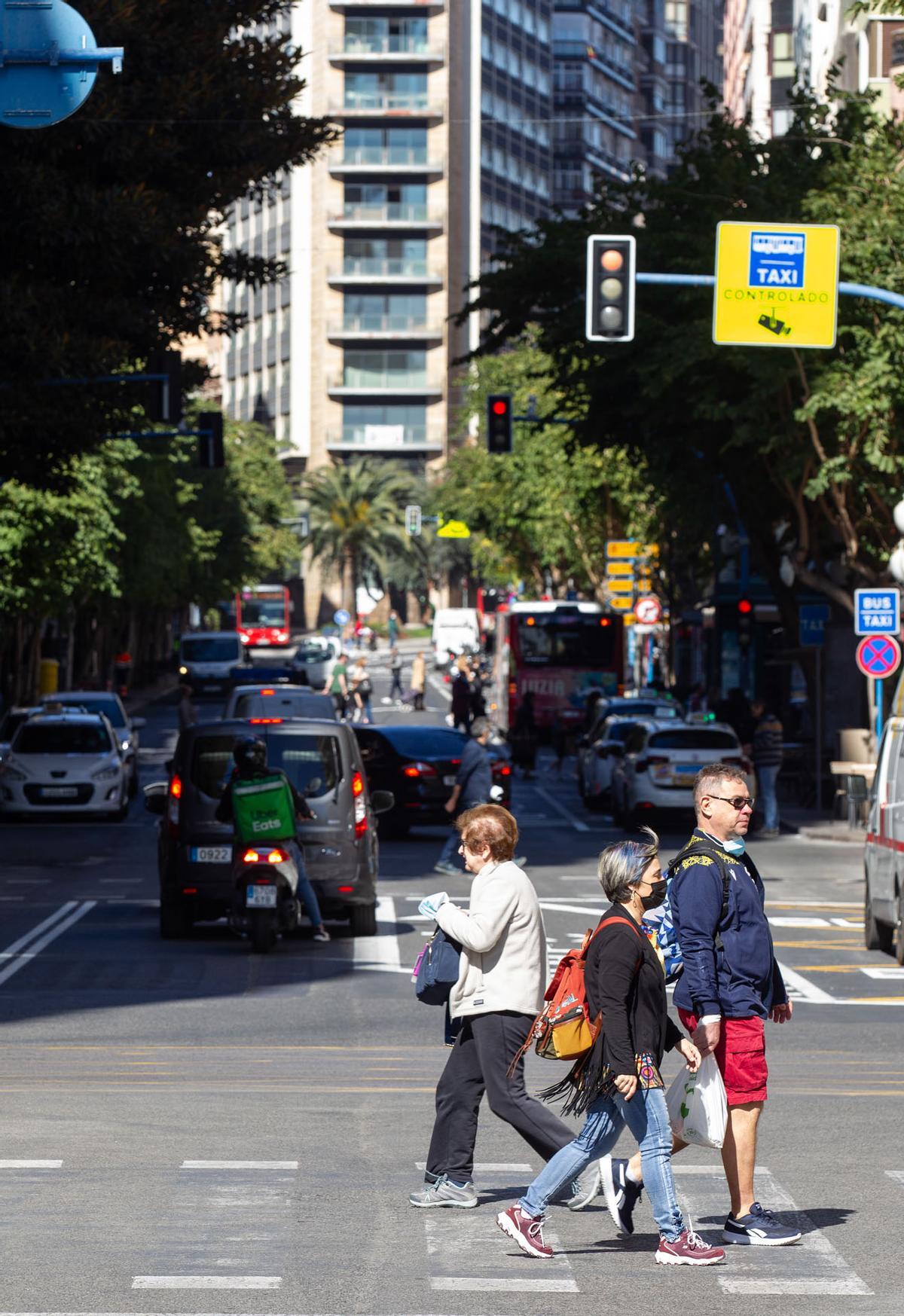 La Rambla "estrena" imagen por la peatonalización del Centro Tradicional