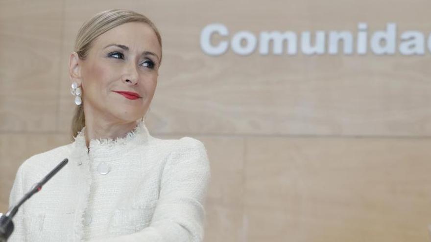 Cifuentes dimiteix com a presidenta de la Comunitat de Madrid