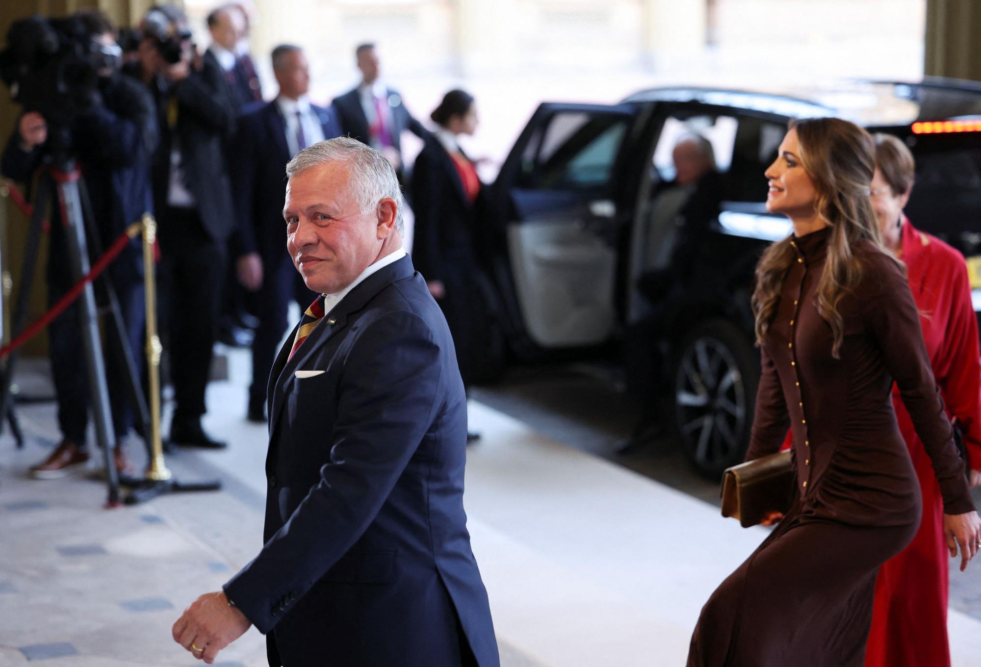 Britain's King Charles' reception at Buckingham Palace in London