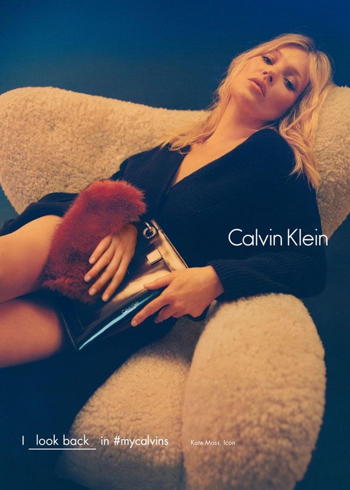 Campaña Calvin Klein otoño 2016: Kate Moss