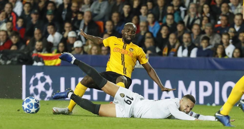 Valencia CF - Young Boys, en imágenes