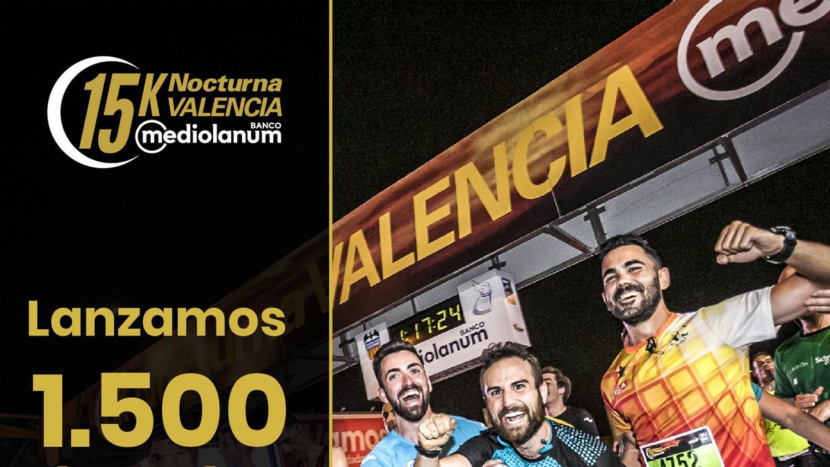 La 15K Nocturna València amplía sus inscripciones