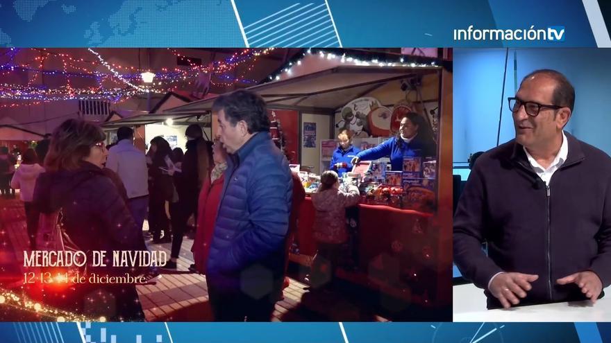 David Guardiola, concejal de fiestas de Elda: "El Mercado de Navidad se ha convertido en un elemento indispensable en nuestras fiestas"