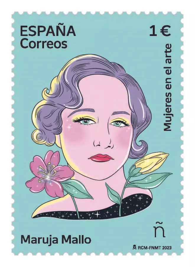 Maruja Mallo protagoniza el noveno sello de la colección '8MTodoElAño' de Correos
