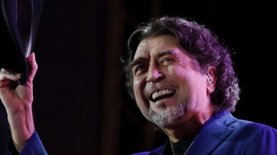 El cantautor Joaquín Sabina.