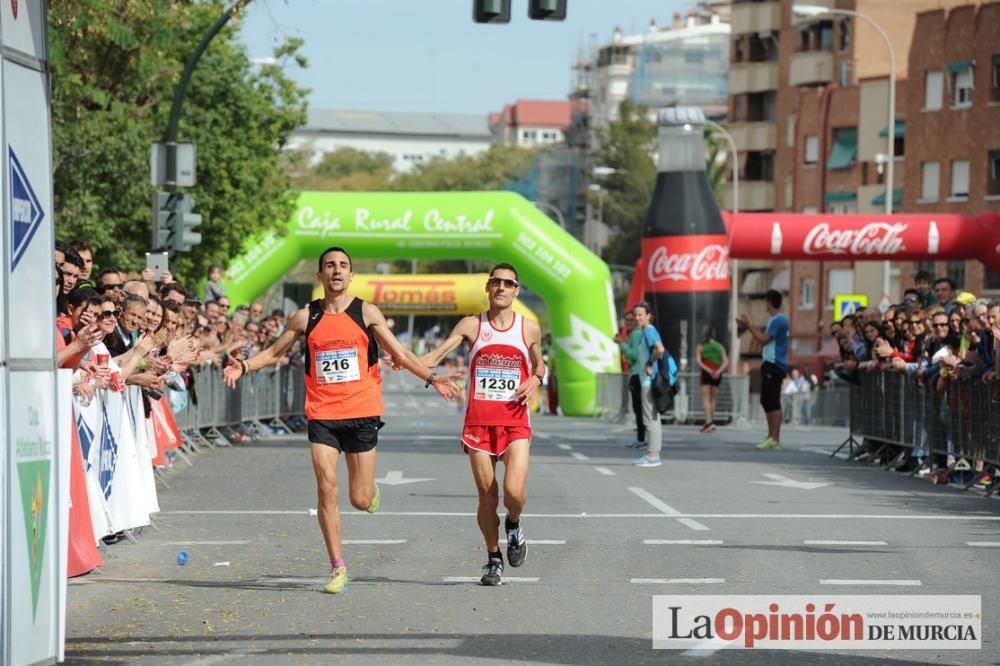 Media Maratón de Murcia: llegada (1ª parte)