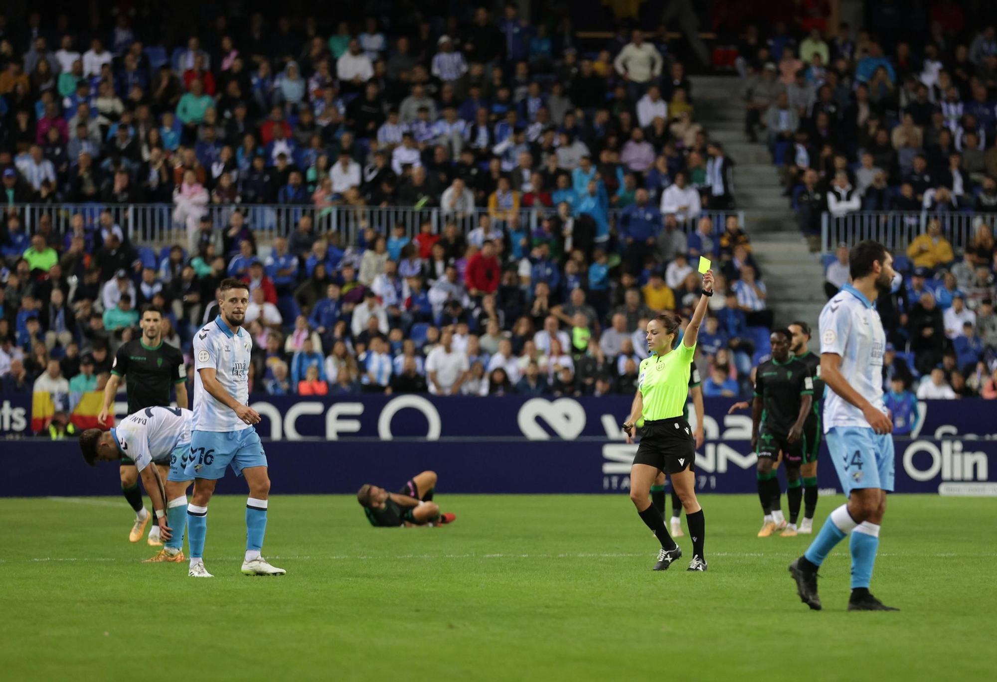 Málaga CF - Córdoba CF | Las imágenes del partido en La Rosaleda