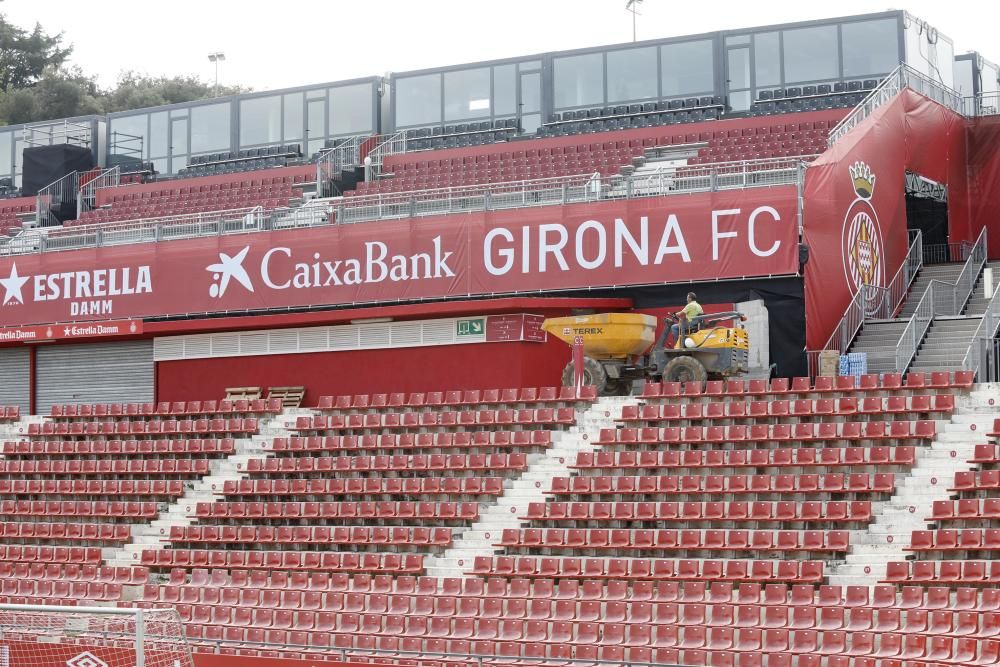 Darrer entrenament del Girona abans del partit contra el Reial Madrid