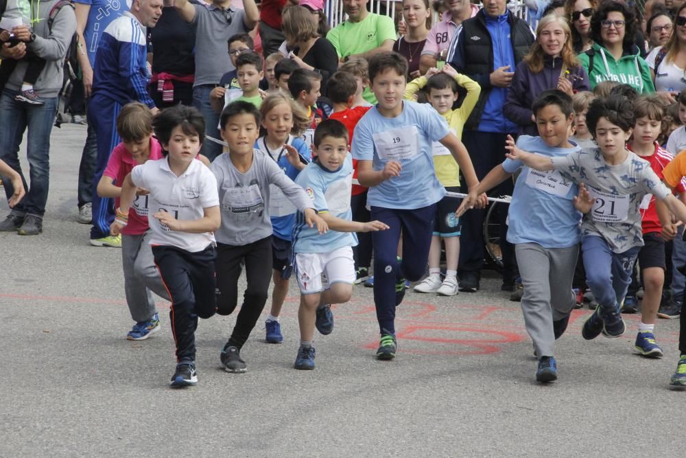 450 corredores en el XXIX Cross Escolar de Tirán