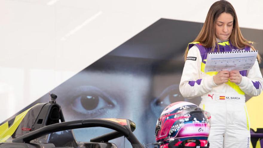 Marta García, en los tests de Lausitzring