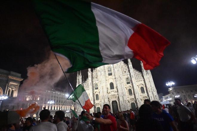 La celebración más loca de Italia tras ganar la Eurocopa