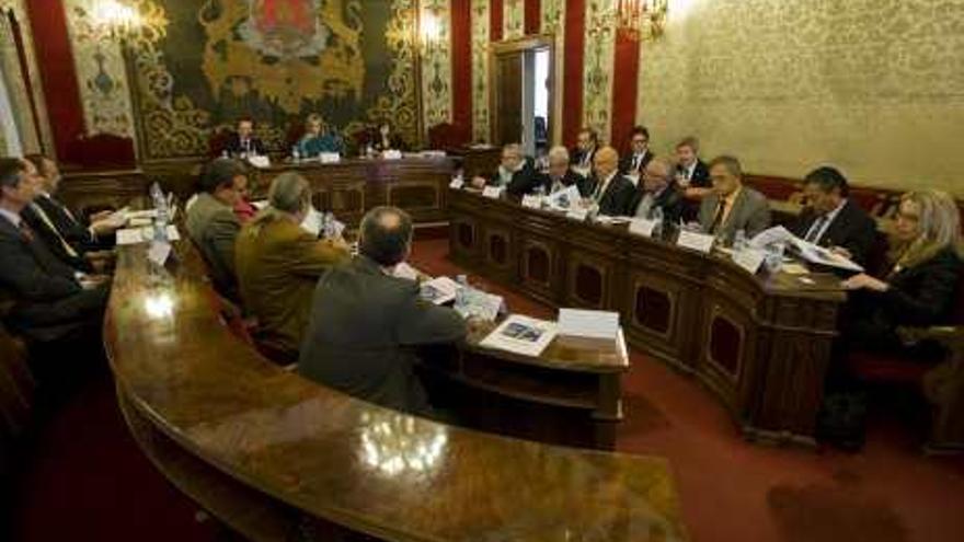 Acto constitutivo, ayer, del Consejo Social.