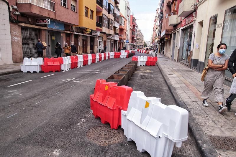 Peatonalización de la calle Heraclio Sánchez