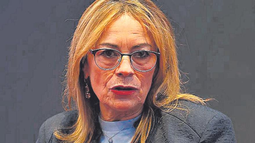 Ángela Vallina, portavoz de IU. | Luisma Murias