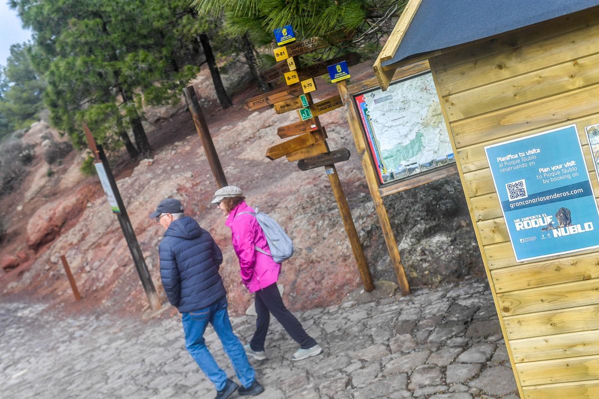 Entra en vigor la visita en guagua y con reserva previa para visitar el Roque Nublo