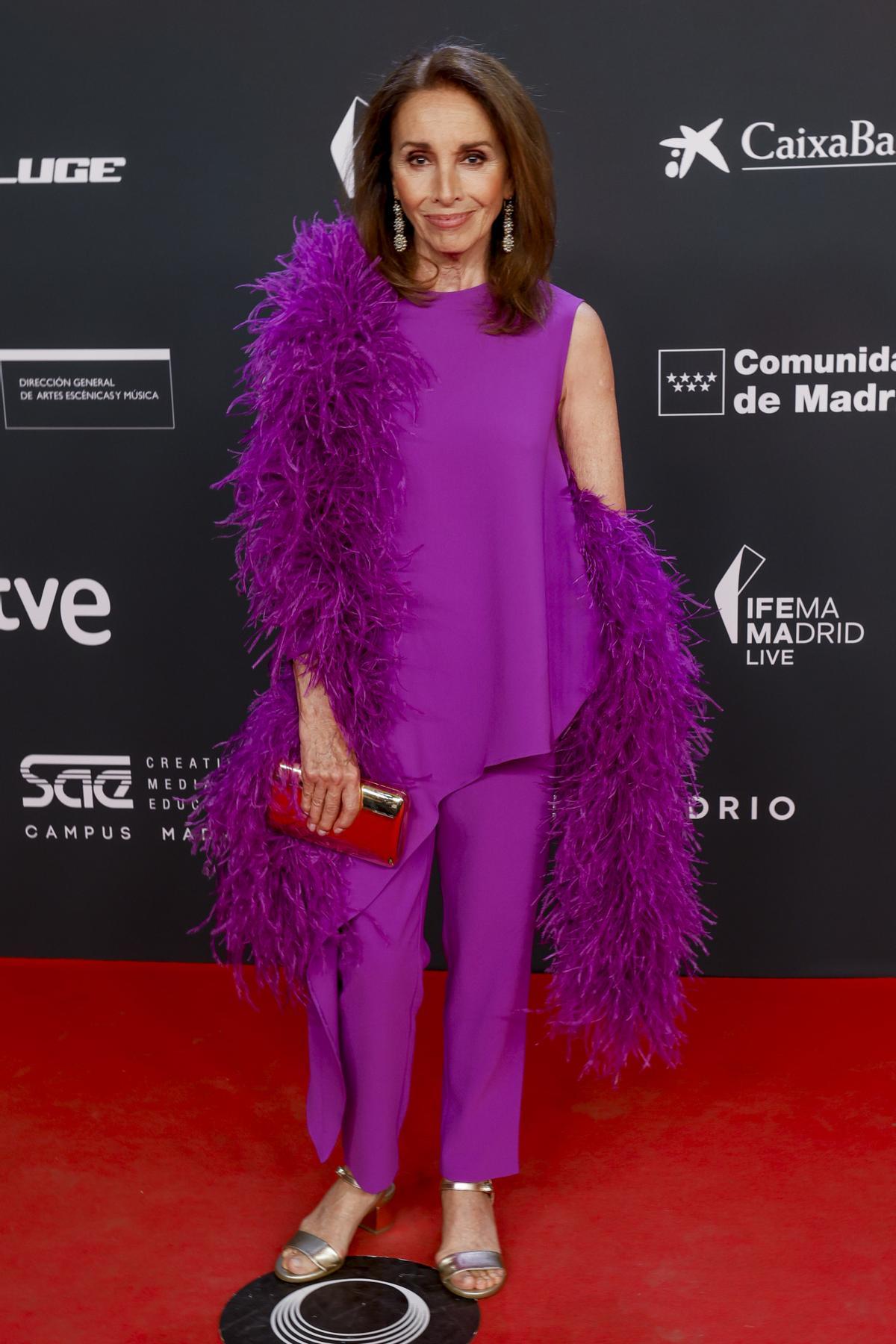 na Belén en los premios de la Academia de la Musica 2026.