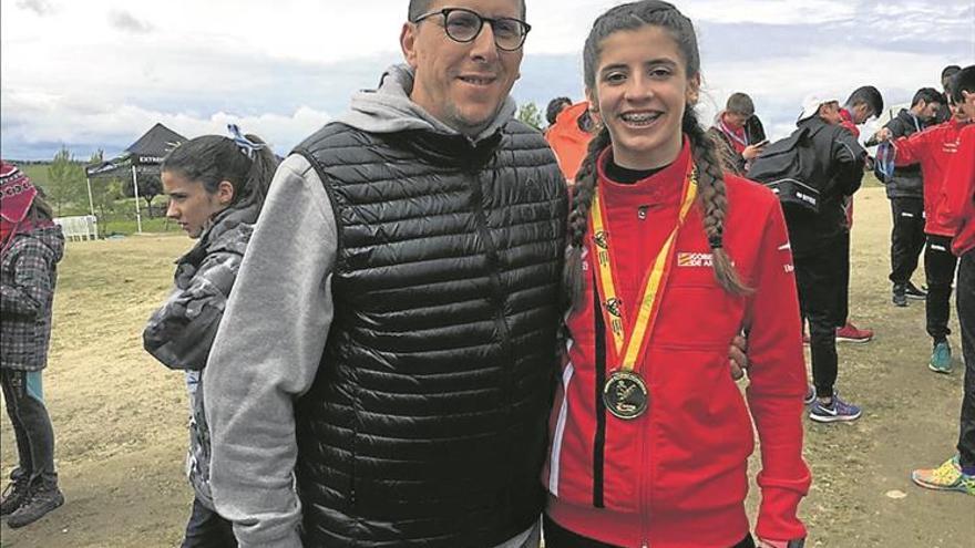 Arnedillo logra el oro y Oriach, el bronce del Nacional de cross