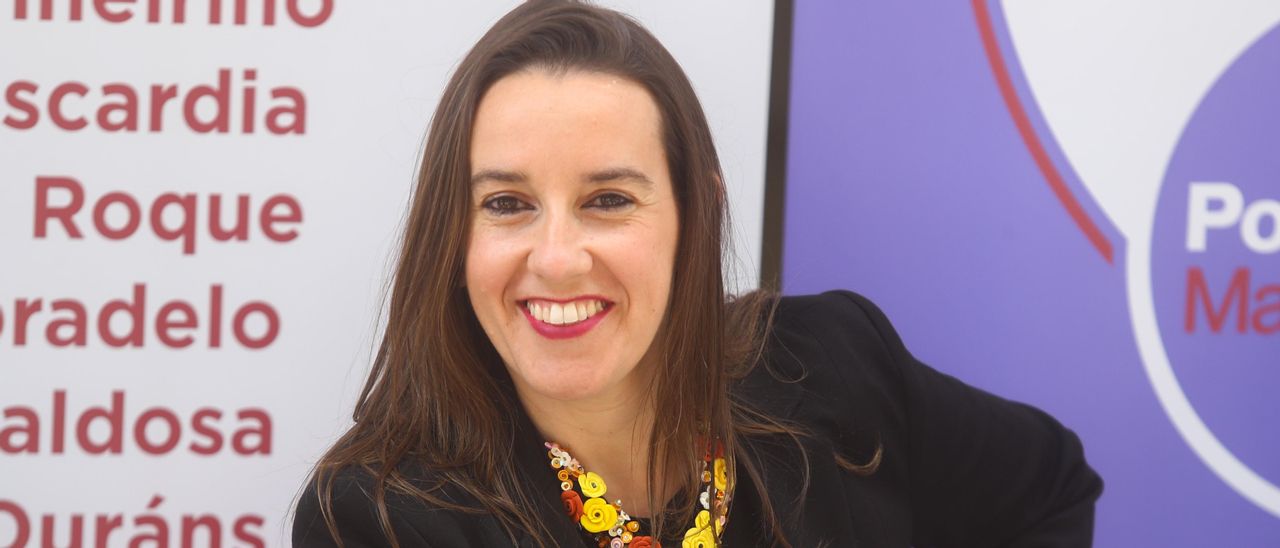 María de la O Fernández critica las maniobras socialistas durante la campaña.