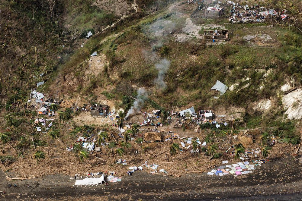 L'huracà Matthew passa per Haití