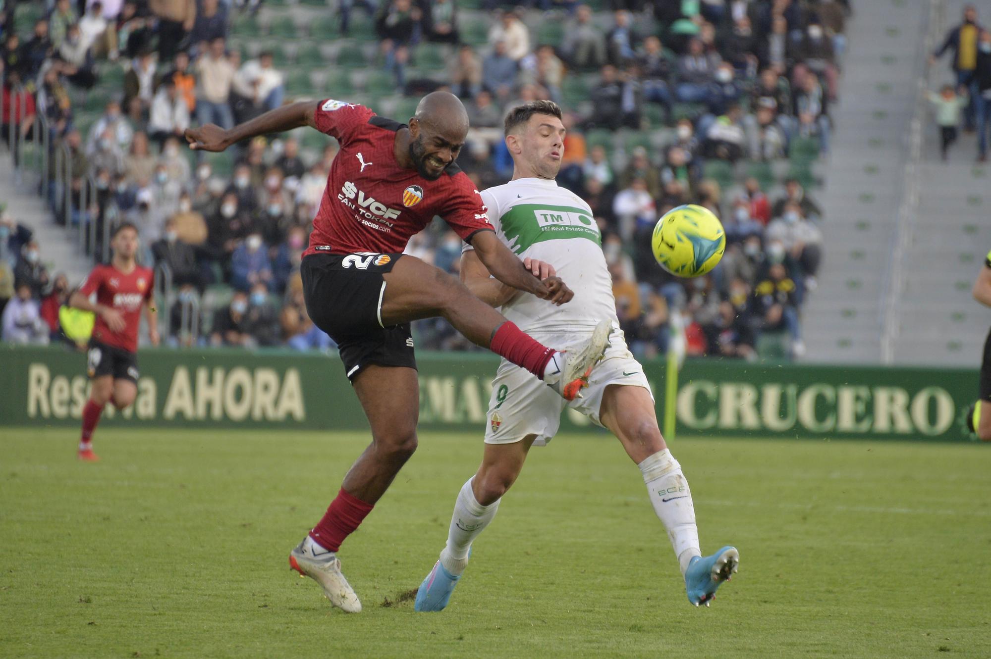 Las  imagenes del Elche:0 Valencia :1