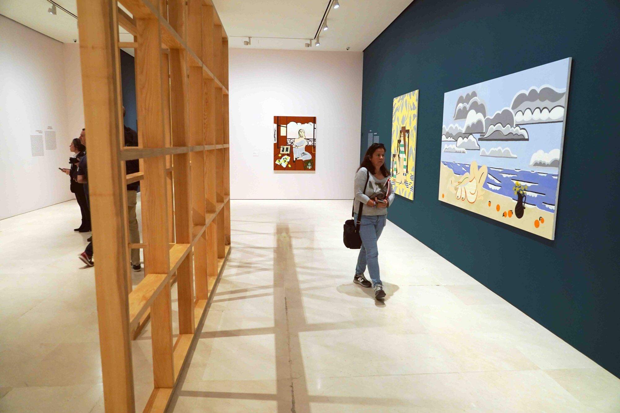 La exposición 'Farah Atassi. Genius Loci' del Museo de Málaga