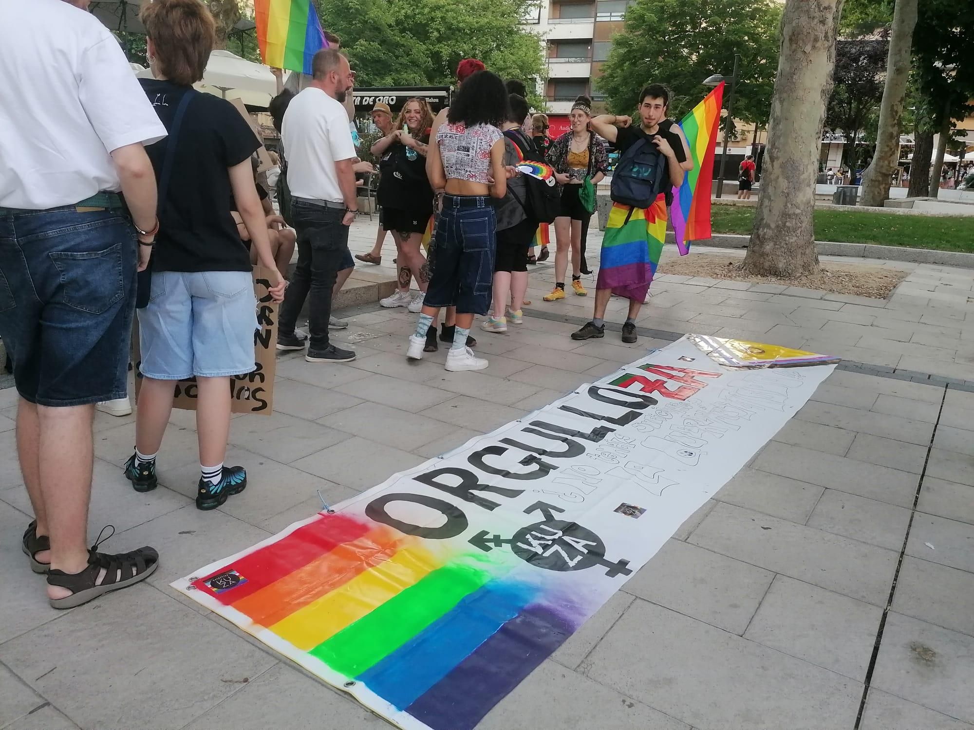 Primera manifestación del Orgullo LGTBIQ+ en Zamora