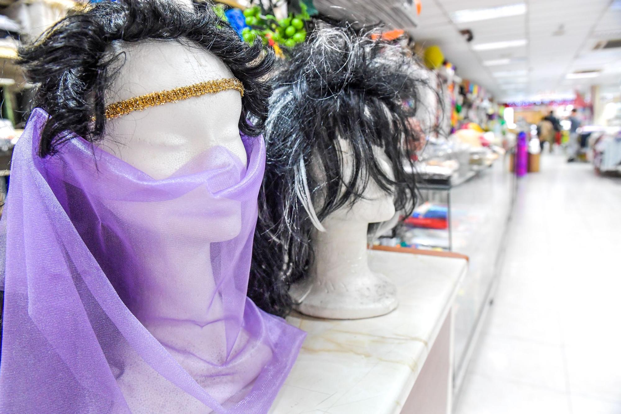 Los disfraces que carnaval que arrasan en las tiendas de Las Palmas de Gran Canaria