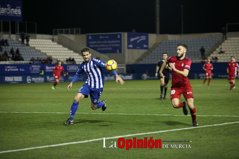 Partido entre el Lorca y el Osasuna