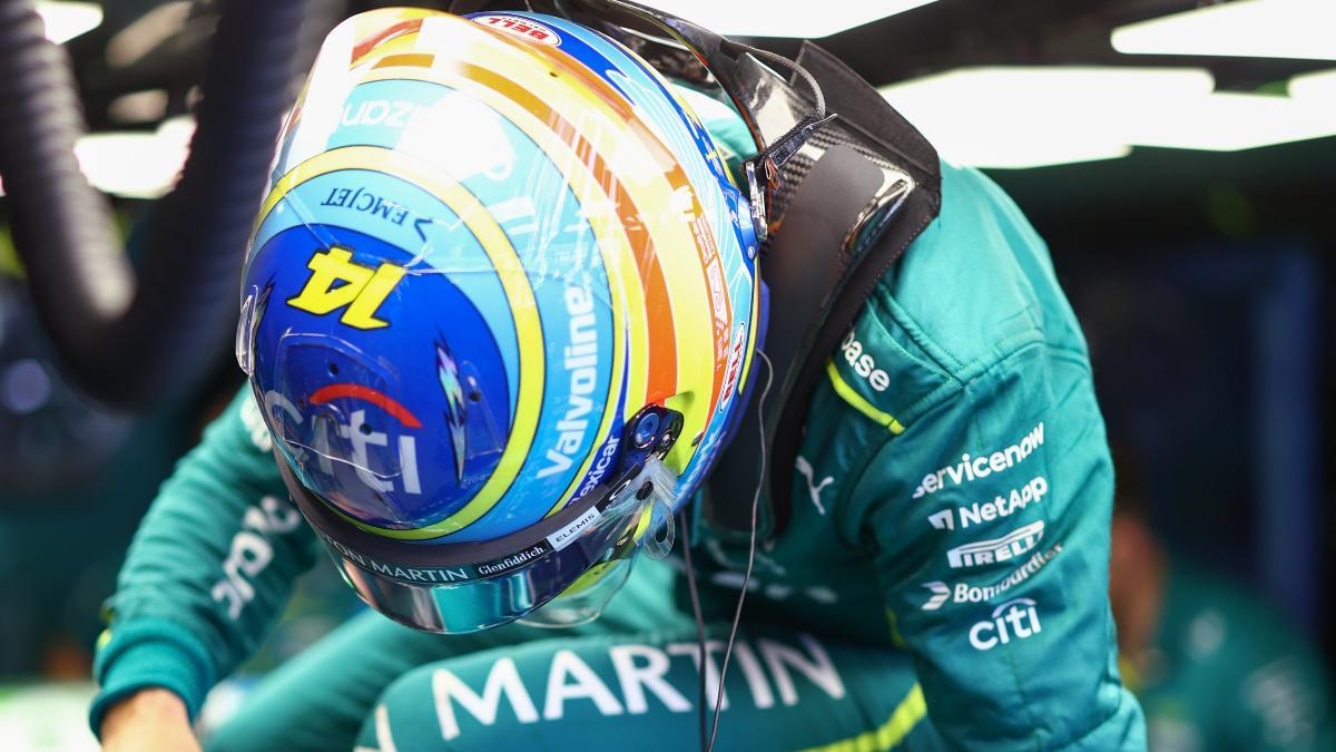 Fernando Alonso, con el Circuit de Barcelona-Catalunya