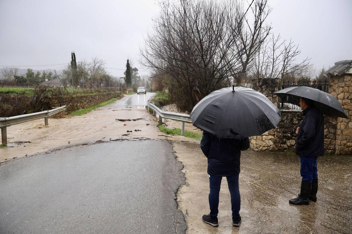 Borrasca Leonardo a su paso por Ronda