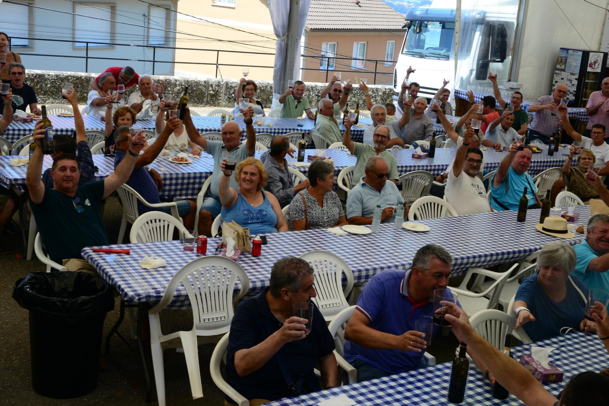 El día grande de la XIX Festa do Tinta Femia de Cela