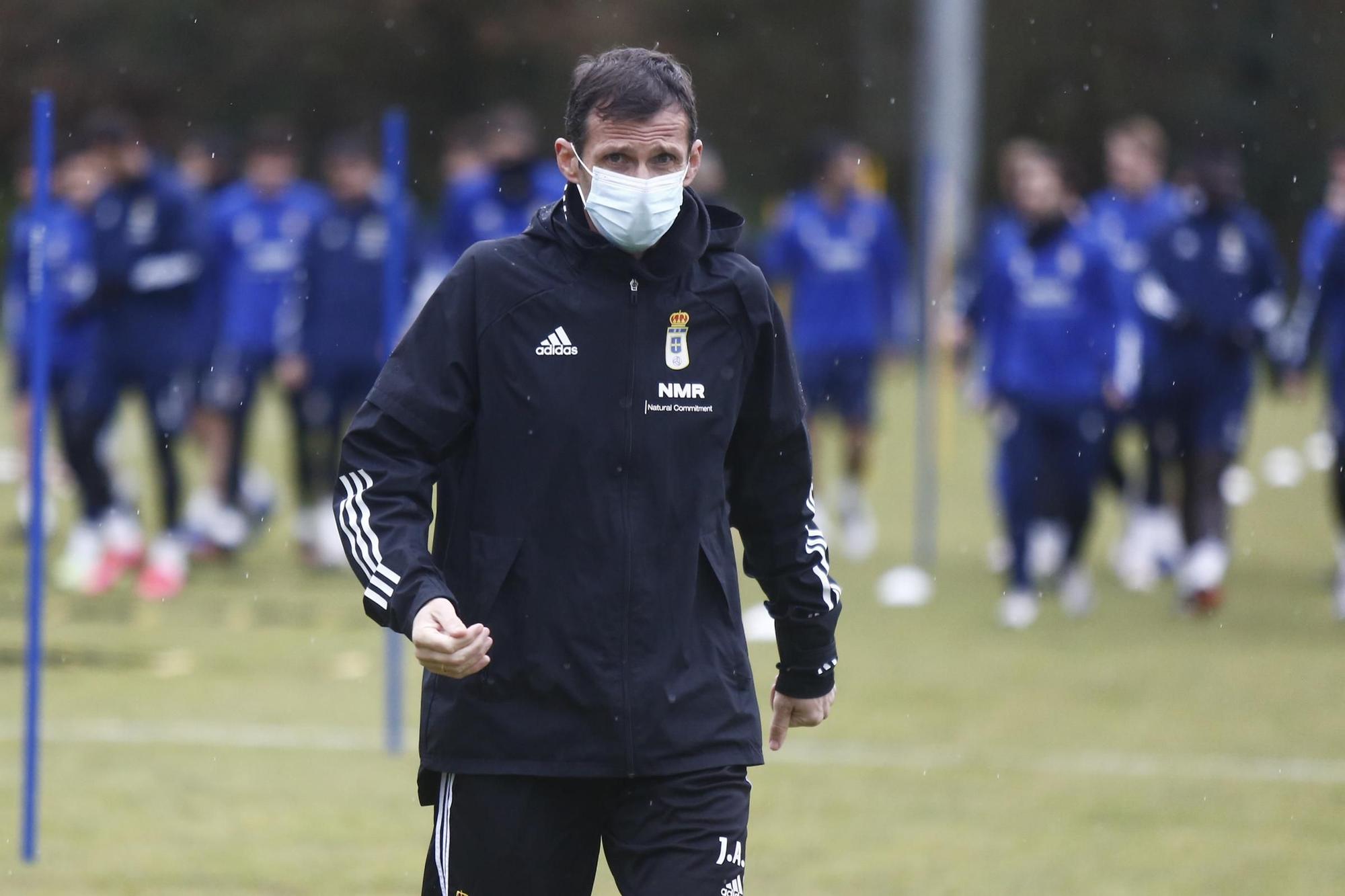 Entrenamiento del Oviedo