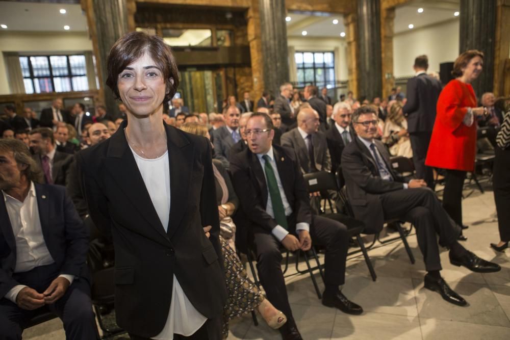 Entrega del premio del Banco Sabadell a la investigación económica a Nagore Iriberri