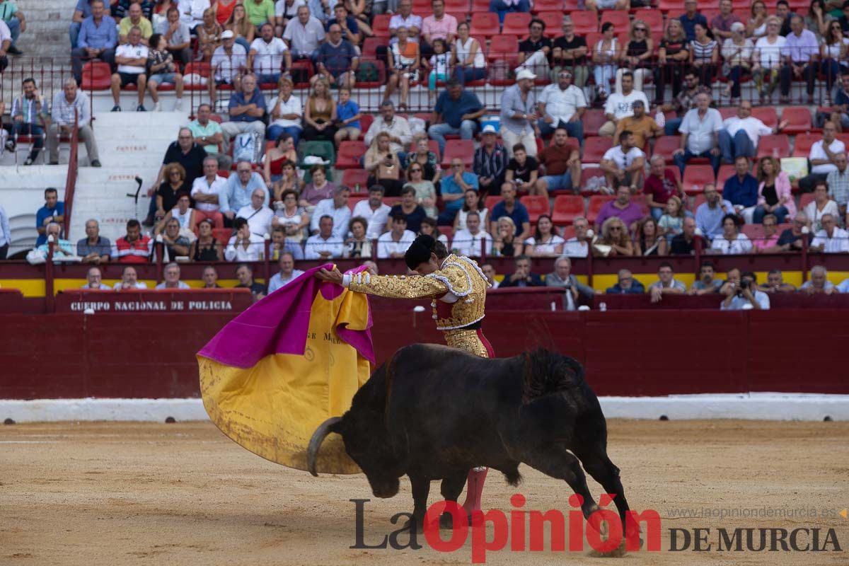 Cuarta corrida de la Feria Taurina de Murcia (Rafaelillo, Fernando Adrián y Jorge Martínez)