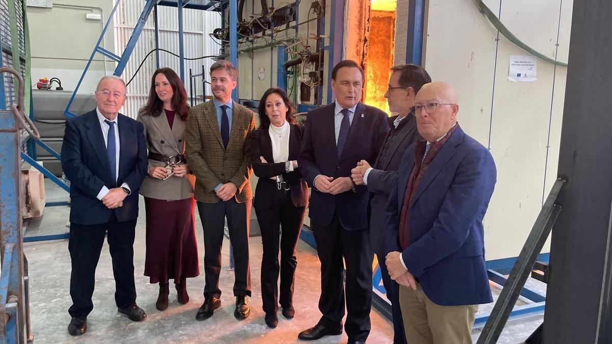José Carlos Gómez Villamandos, en su visita al Centro de Innovación CIAC.