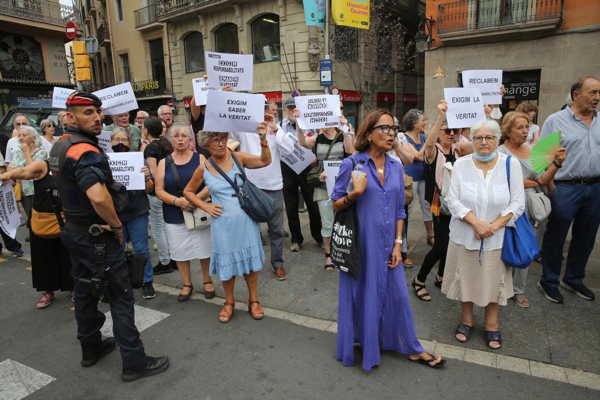 Homenaje a las víctimas del atentado del 17-A, en Barcelona