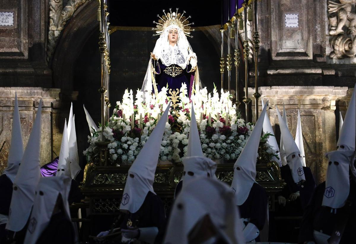 En imágenes | Procesión titular de la Cofradía del Señor Atado a la Columna