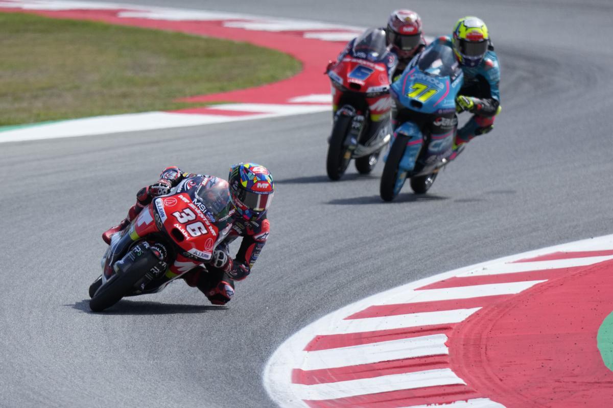 Ángel Piqueras, en acción en el Circuit