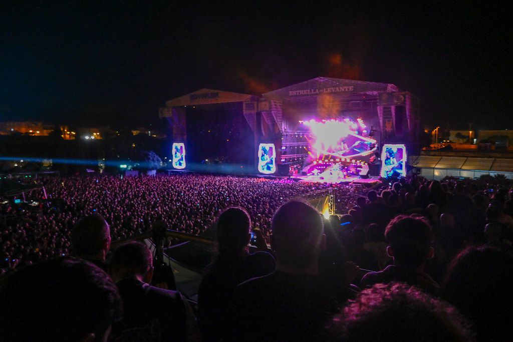 Ambiente de la segunda jornada del Rock Imperium Festival en Cartagena