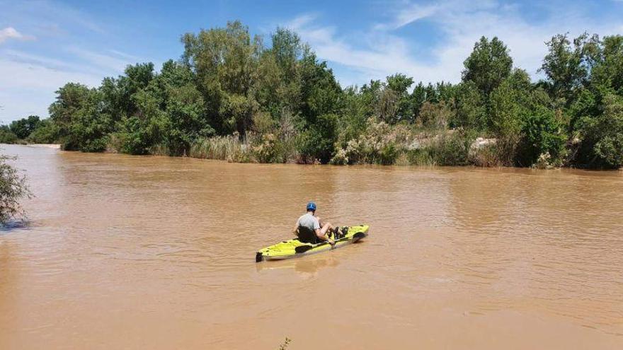 La CHE estudia los riesgos de inundación aguas abajo de Zaragoza