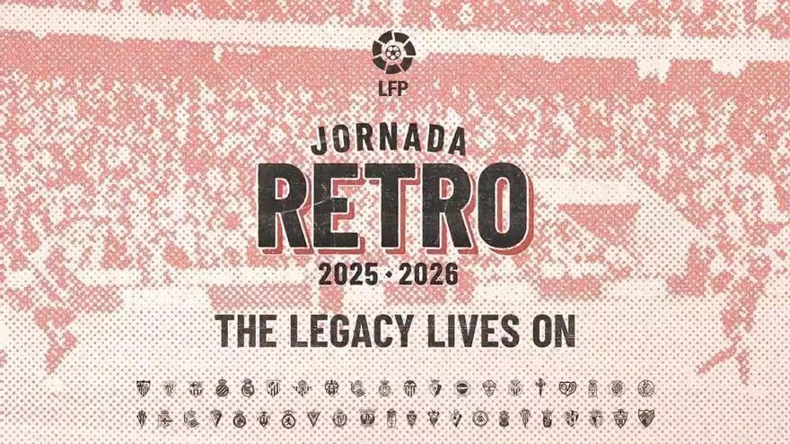 Viaje al pasado en LaLiga: así será la retransmisión retro
