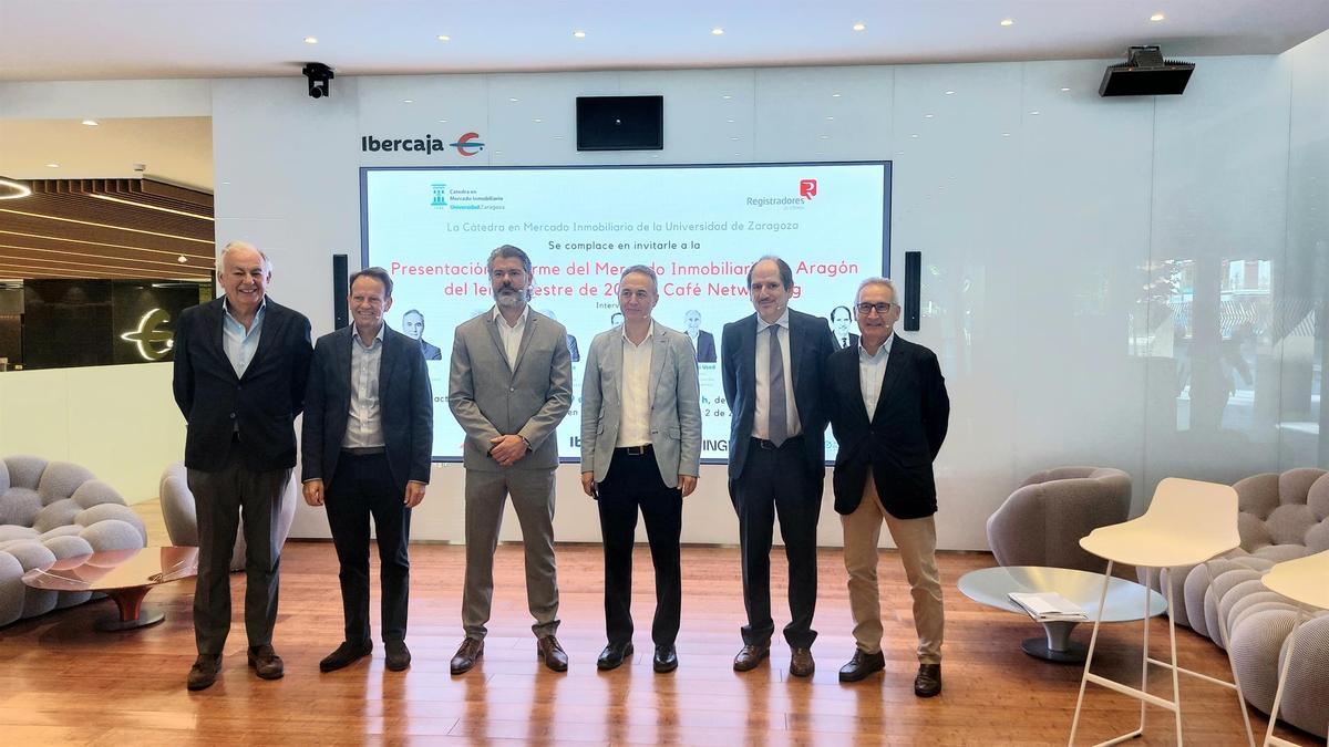 Presentación del informe de la Cátedra del Mercado Inmobiliario, este jueves.