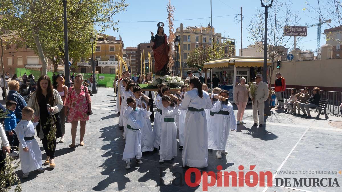 Procesión de Domingo de Ramos en Caravaca